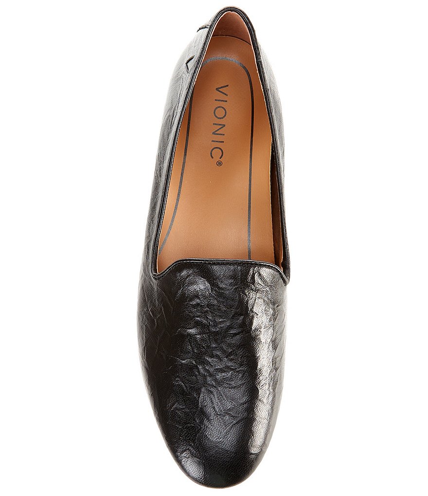 Vionic Willa II Leather Slip-On Loafers