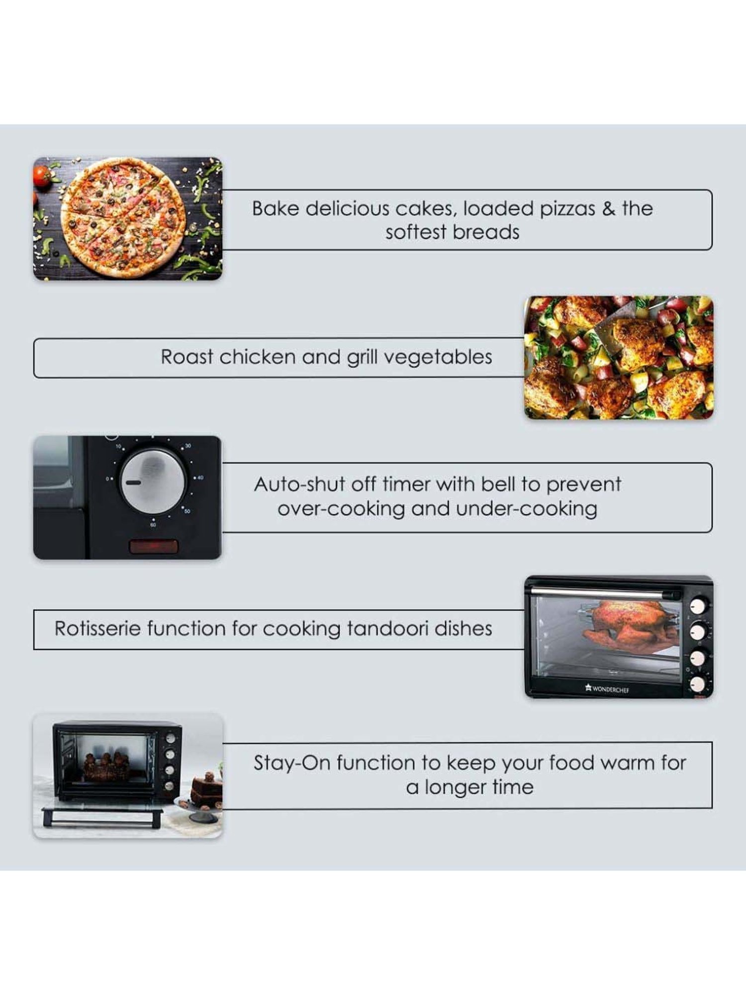 BLACK+DECKER 1280W 19L Oven Toaster Grill