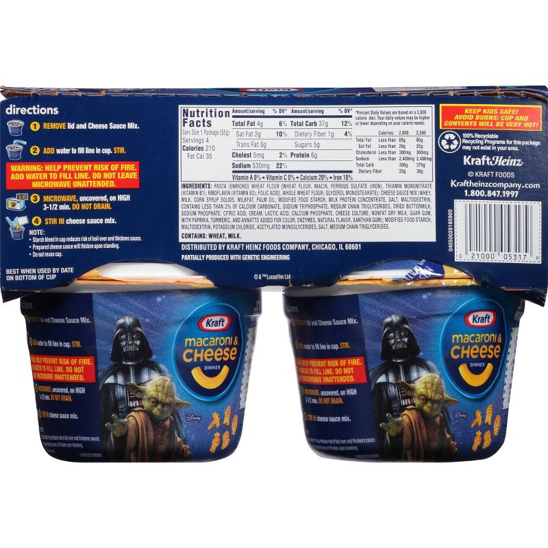 Devour Sharp Cheddar Mac & Cheese with Bacon - 4oz