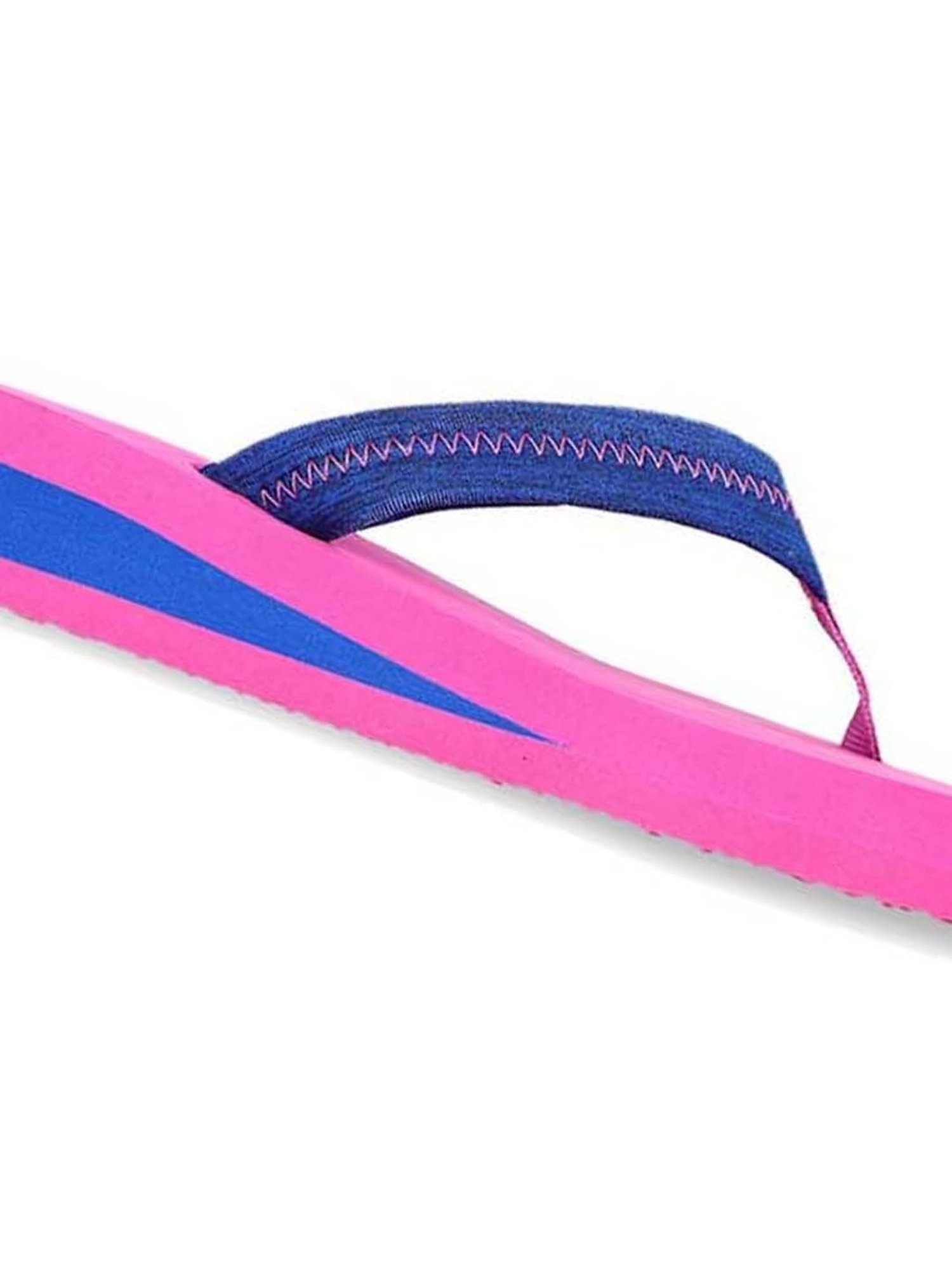 Elle Women's Blue & Pink Flip Flops