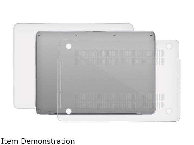 Macally PROSHELLTB13 MacBook Pro Case Cover 13" with/Without Touch Bar A1706/ A1708 Late 2016 Crystal Clear Protective Hard Shell