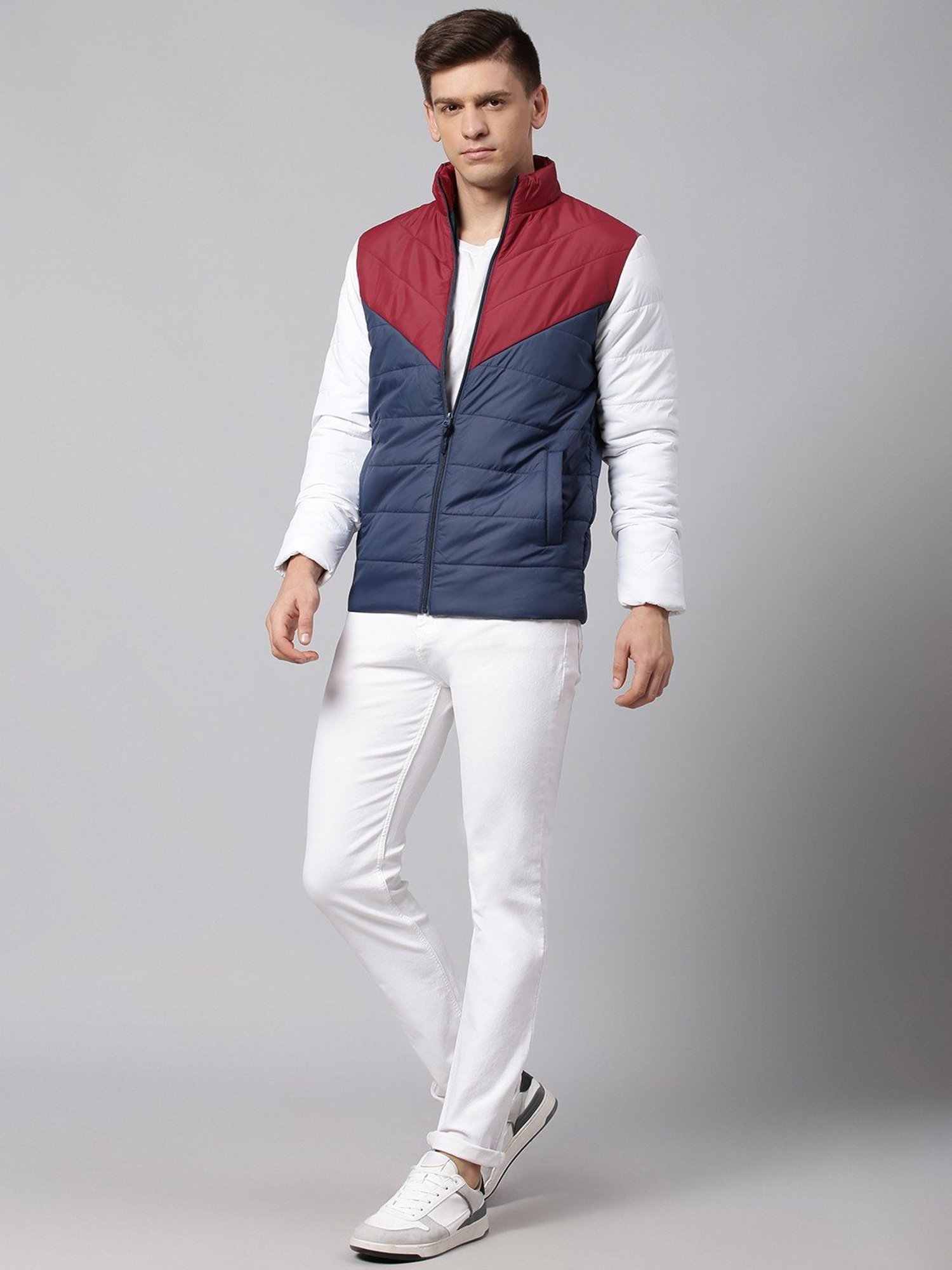 Dennis Lingo Multi Regular Fit Colour Block Jacket