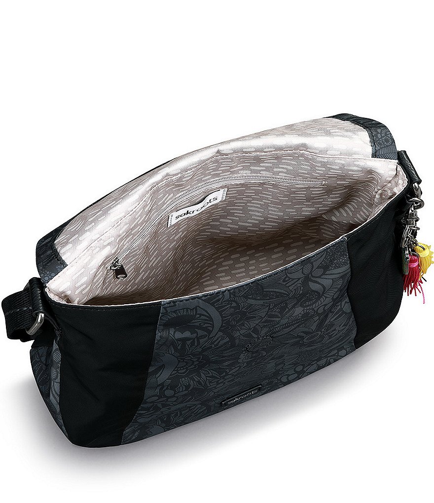 Sakroots Foldover Colorblock Crossbody Bag