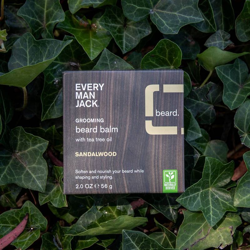 Every Man Jack Sandalwood Grooming Beard Balm - 2oz