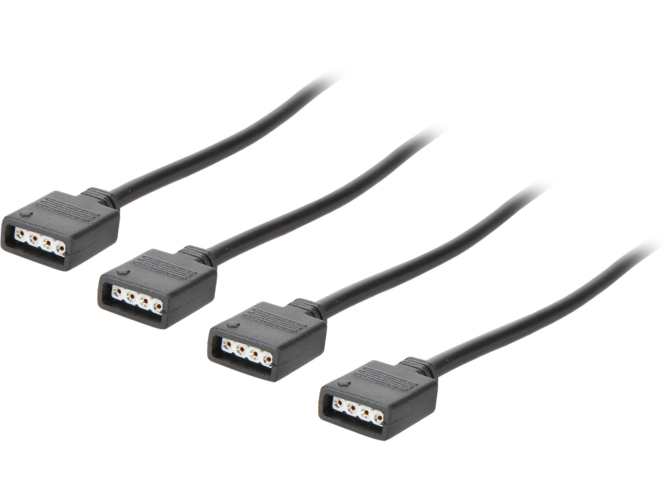 Micro Connectors F04-RGB03-30 11.81 in. (30 cm) 1 to 3 RGB Splitter Cable