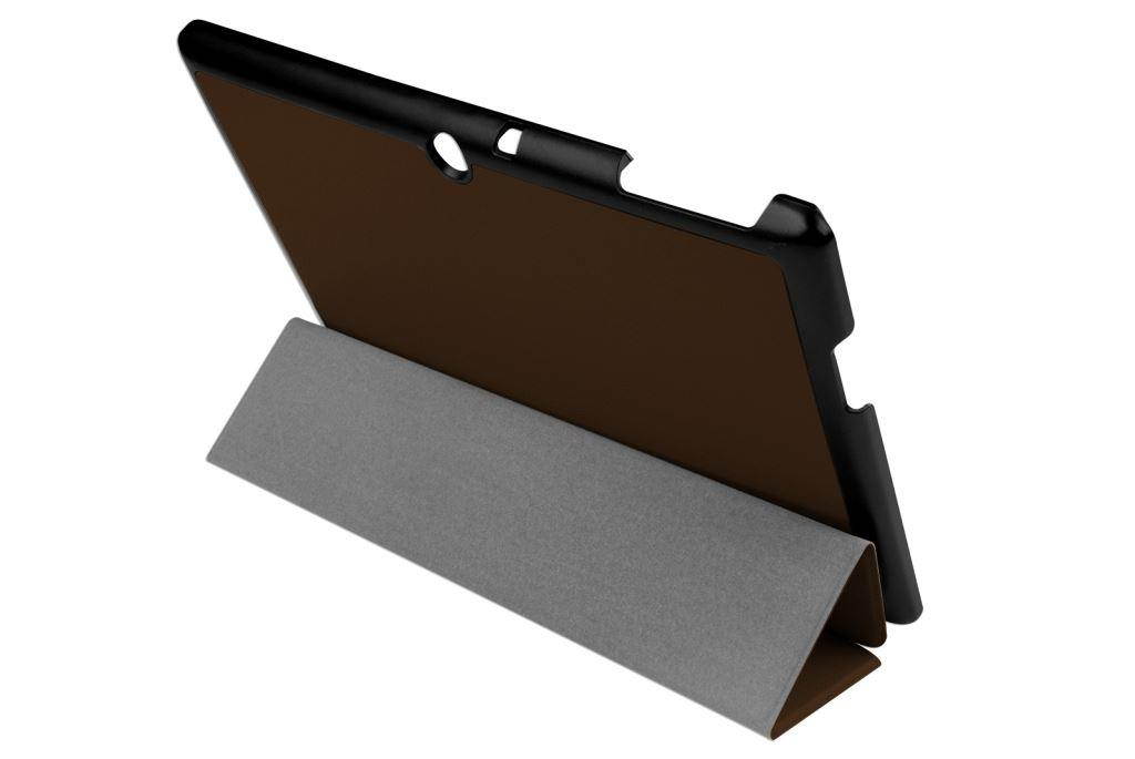 Hellfire Trading Slim Compact PU Magnetic Leather Case for Lenovo Tab 10 A3-A30 - Purple