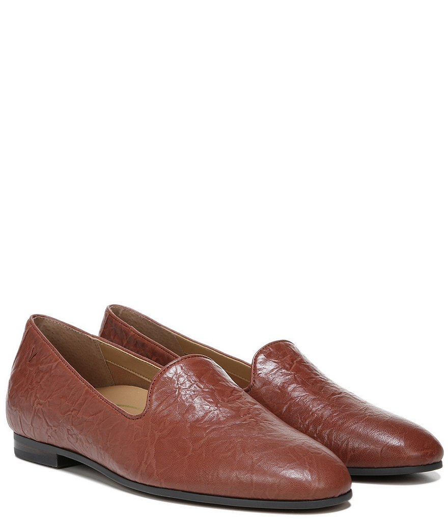 Vionic Willa II Leather Slip-On Loafers