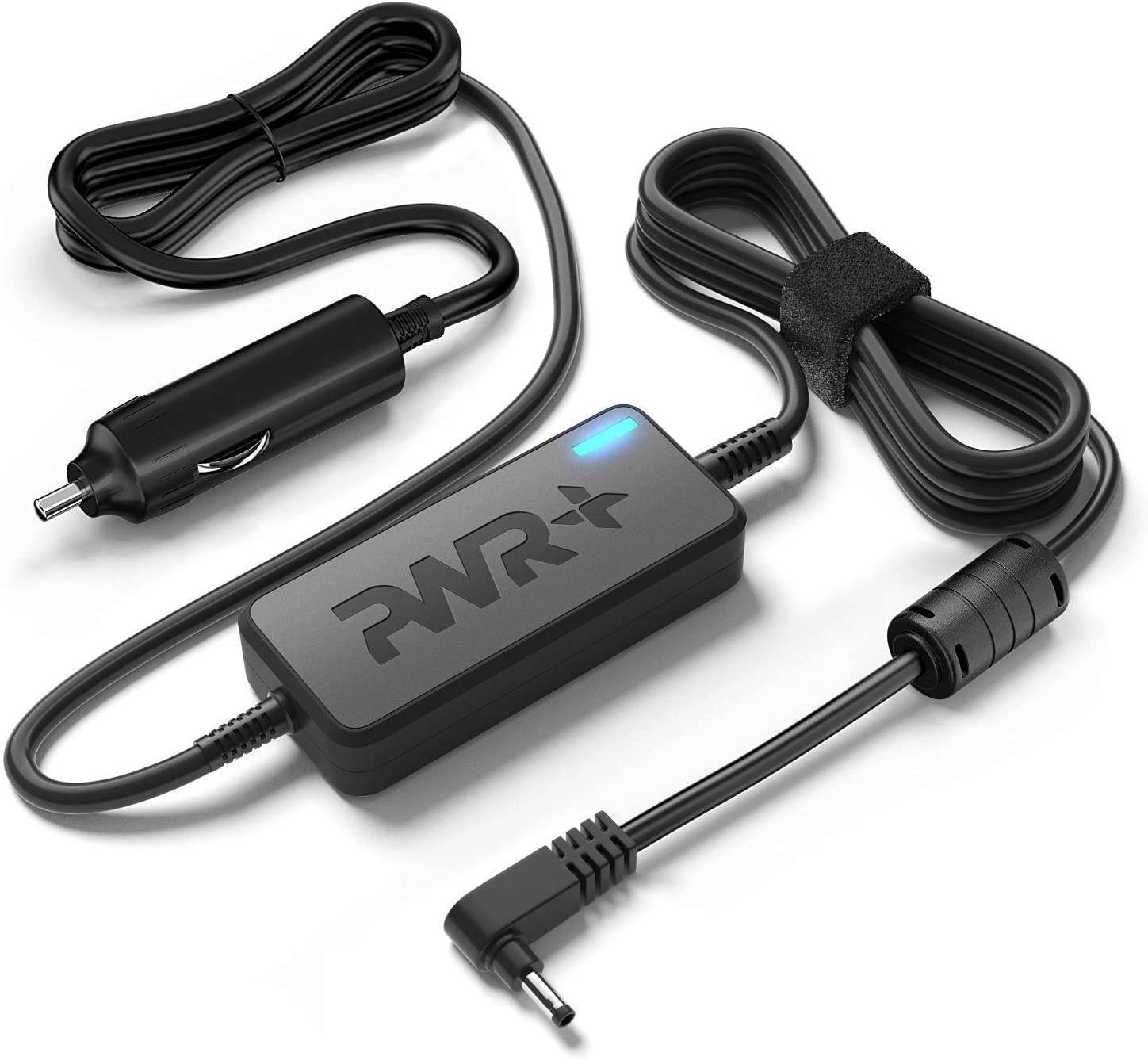 PWR+ 20V CAR Charger Power Adapter for Lenovo Ideapad 110 310 320 330 710: UL Listed 10 Ft Cord 81CW 81CX 80QQ 80R9 80S6 80SA 80T7 80TJ 80UD 100 110S 510 Chromebook N22 N23 N42 Flex 4 5 GX20K11838