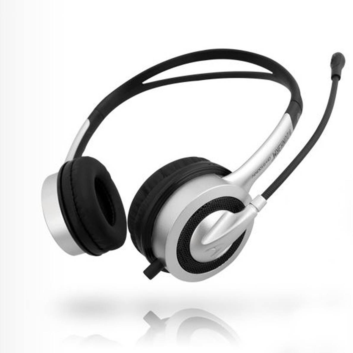 Durherm DR-H20 Computer PC Laptop Notebook Desktop On-Ear Stereo Headphone Headset with Noise Canceling Microphone Mic