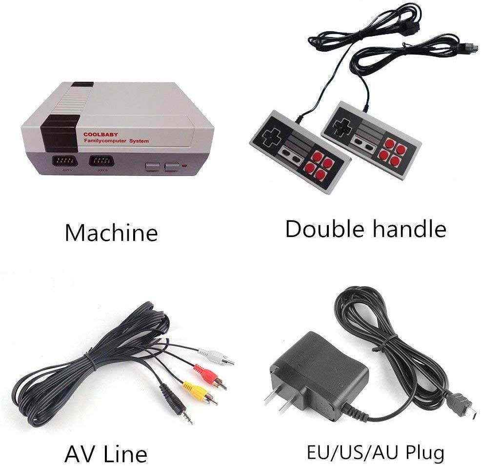 Classic Mini Game Consoles Classic Game Consoles Built-in 620 Games Video Games Handheld Game Player,AV Output,8-Bit,Bring you happy childhood memories