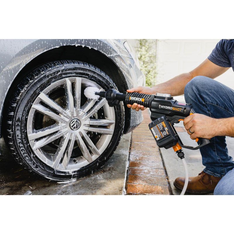 Worx WA4042 Rotary Cleaning Brush, Quick Snap Connection, Fits: WG625, WG629, WG630, WG640 and WG644 Series