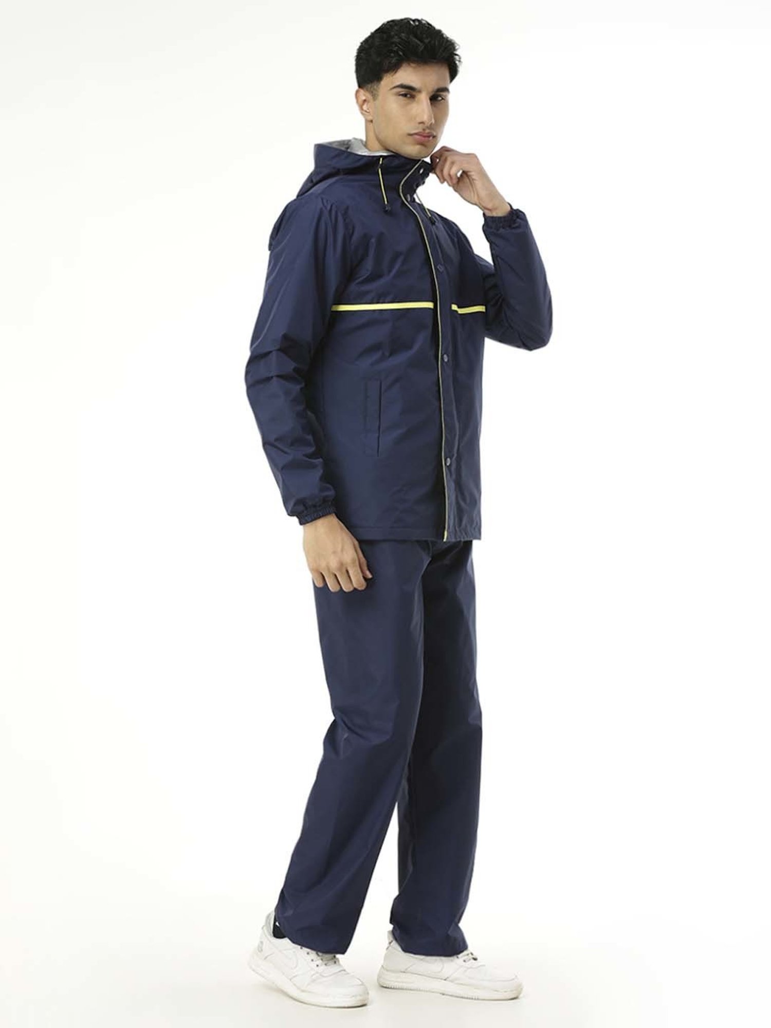 Zeel Navy Raincoat Set