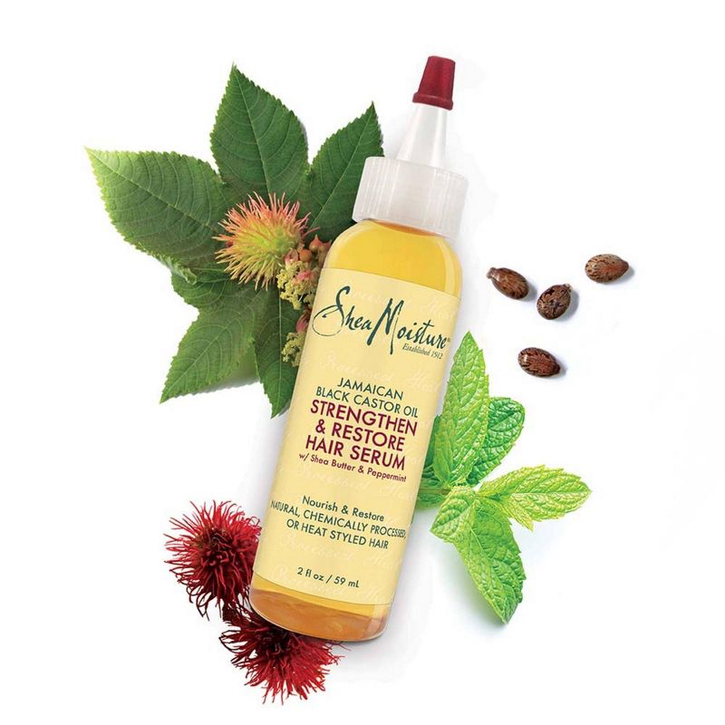 SheaMoisture Jamaican Black Castor Oil Strengthen & Restore Hair Serum - 2 fl oz