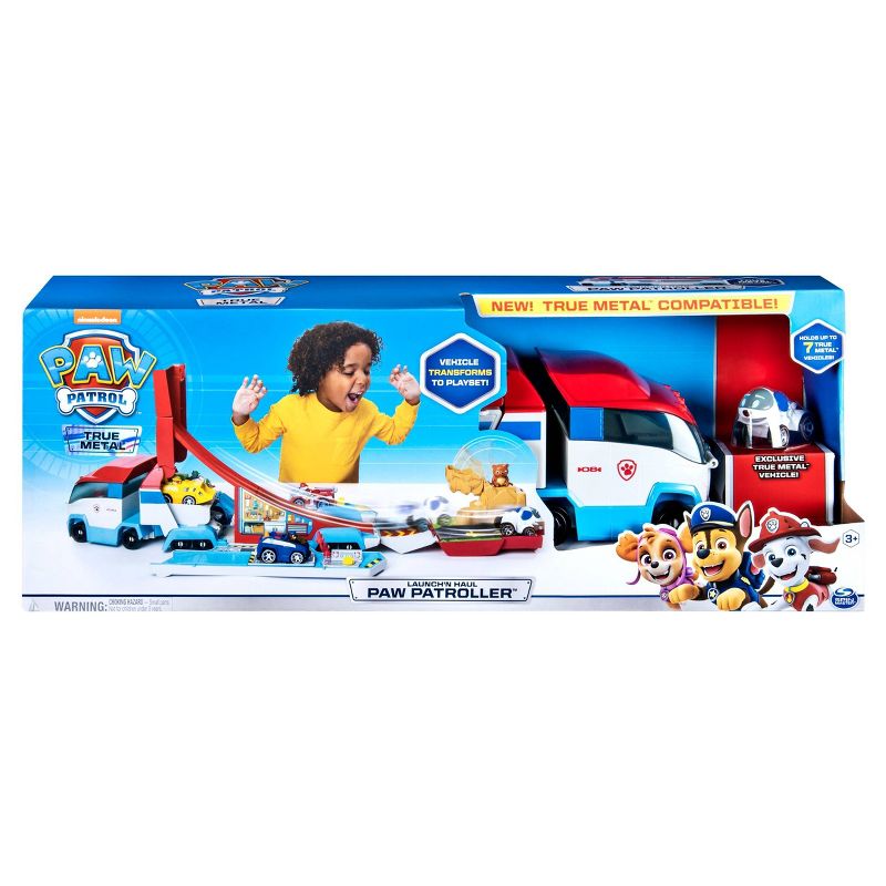 PAW Patrol Launch'N Haul Patroller Transforming Track Set