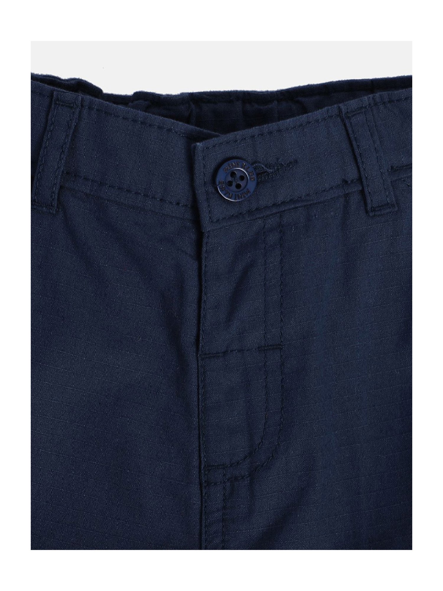 MINIKLUB Boys Blue Solid Pants