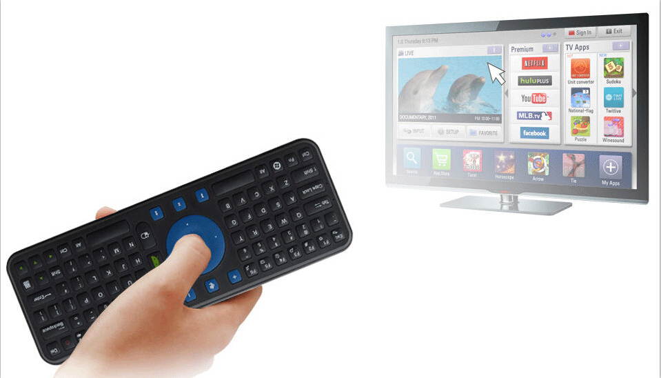 2.4G USB Wireless Keyboard Gyroscope Air Fly Mouse Remote for Android TV Box Mini PC home player game television