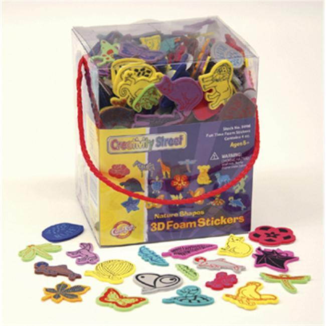 Chenille Kraft CK-9096 3D Foam Sticker Box Nature Theme- Wonderfoam Peel & Stick