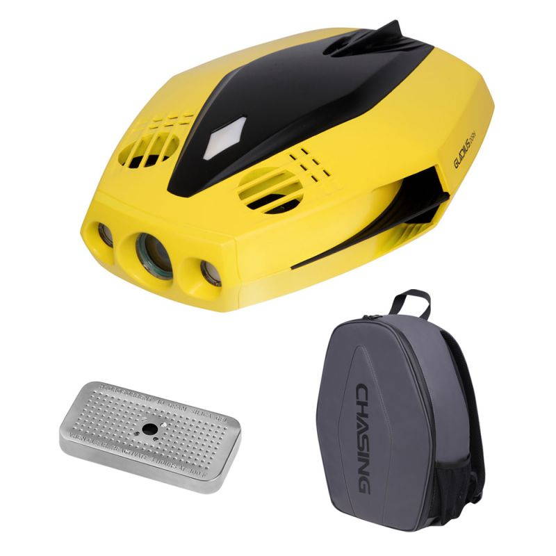 Chasing DORY Underwater ROV with Chasing Backpack for DORY Underwater ROV & Silica Gel Metal Case Bundle