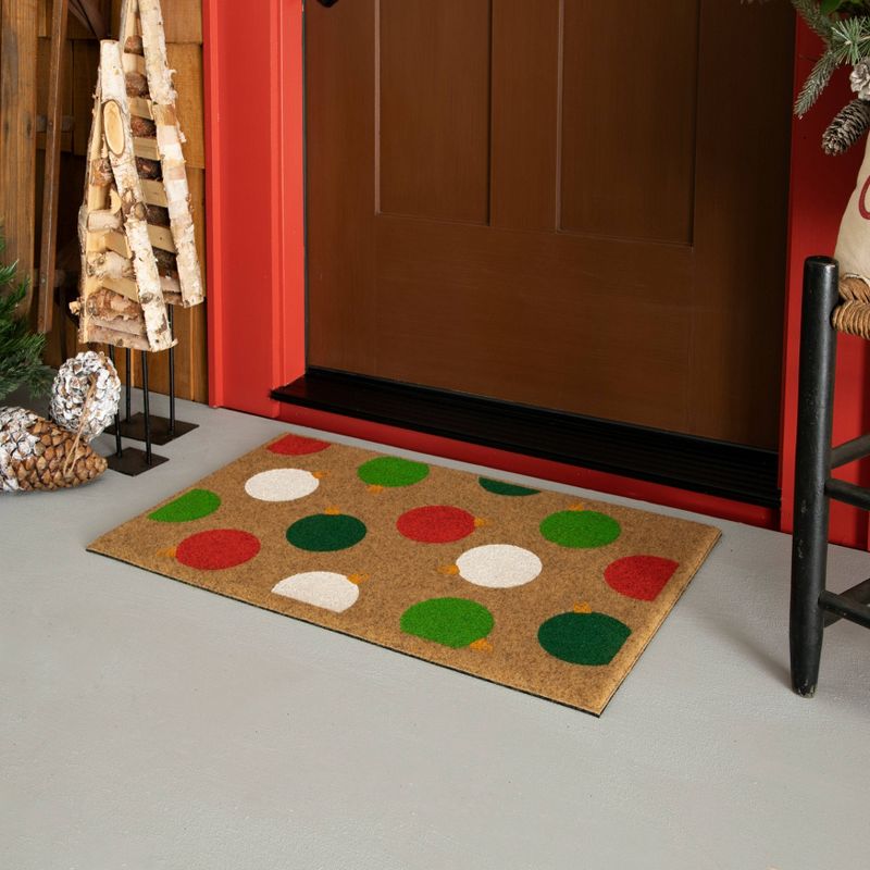 1'6"x2'6" Pinchededge Ornament Toss Door Mat - Mohawk