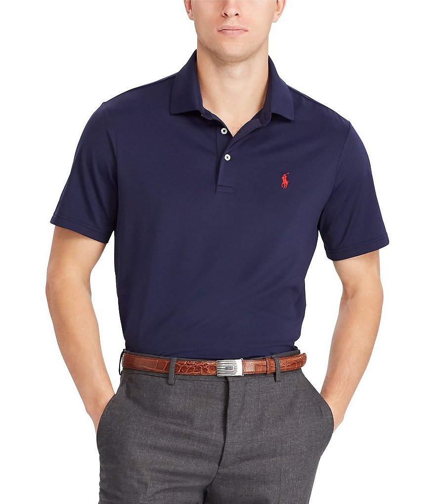 Polo Ralph Lauren Big & Tall Classic-Fit Performance Short-Sleeve Polo Shirt