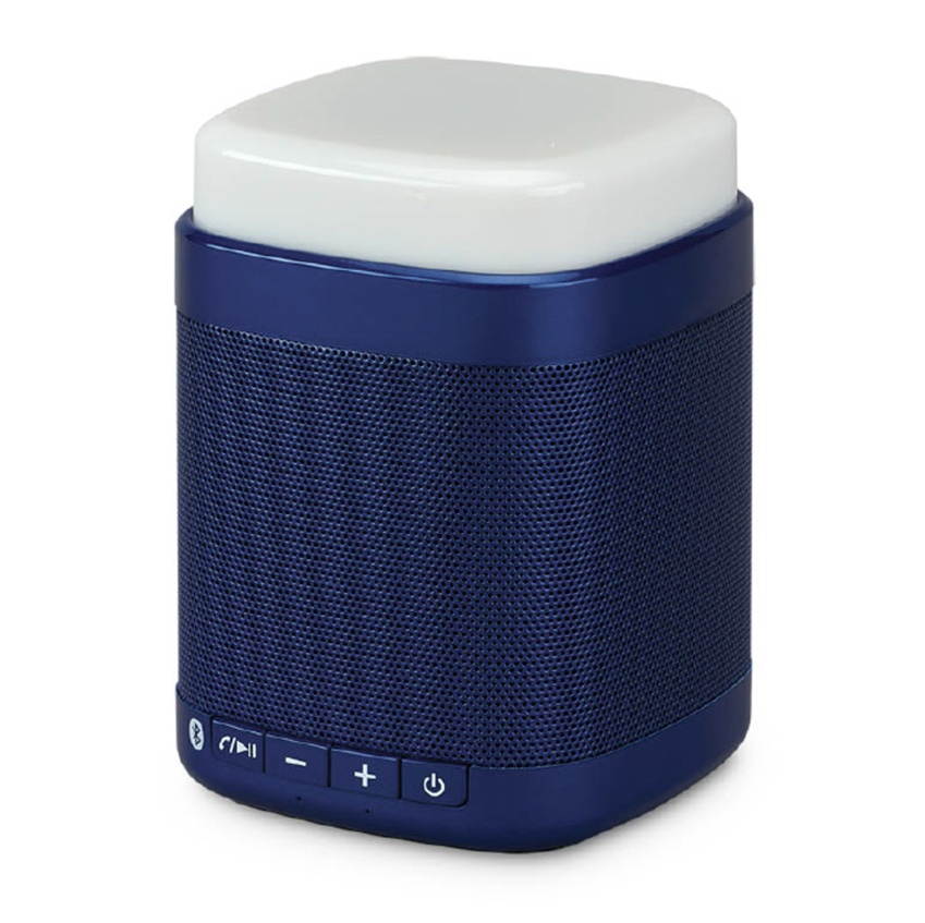 iLive ISB210IND Portable Touch Light Wireless Speaker, Blue