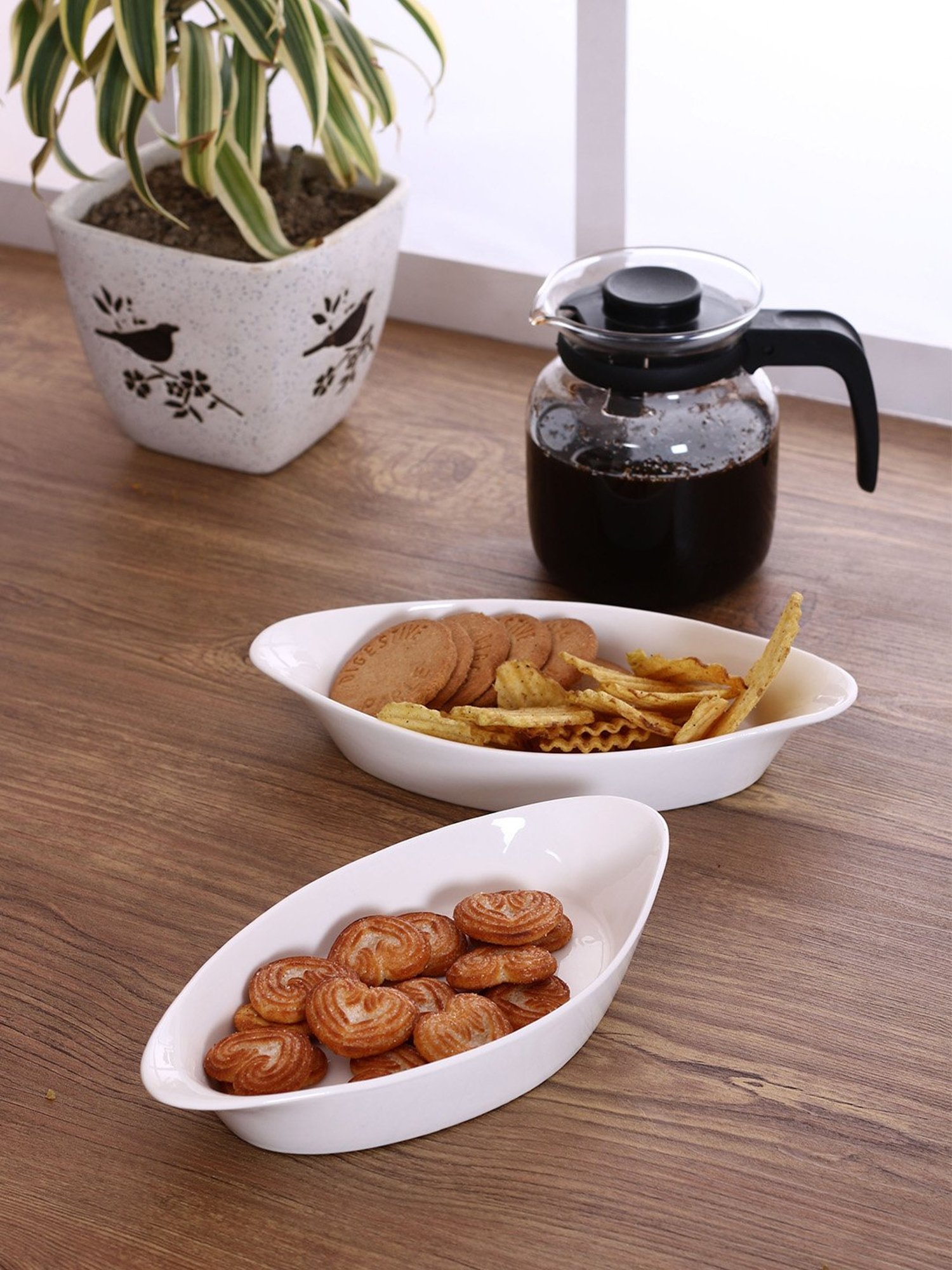 Mikasa Serenity Black Ceramic 20 cm Side Plate