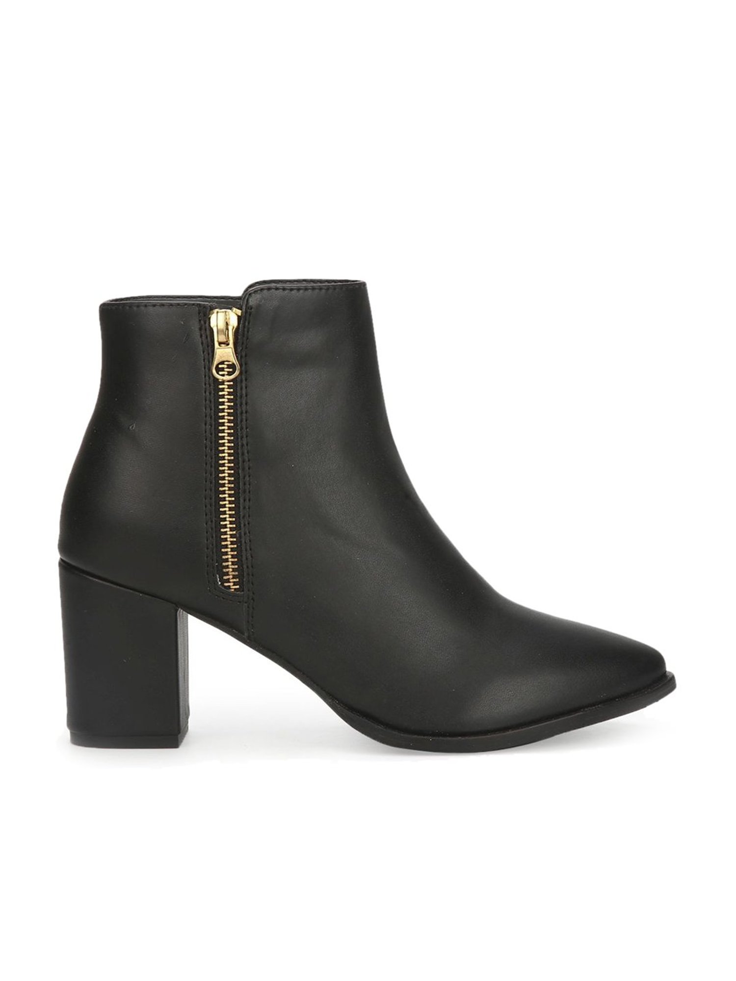 Truffle Collection Women's Black Casual Booties