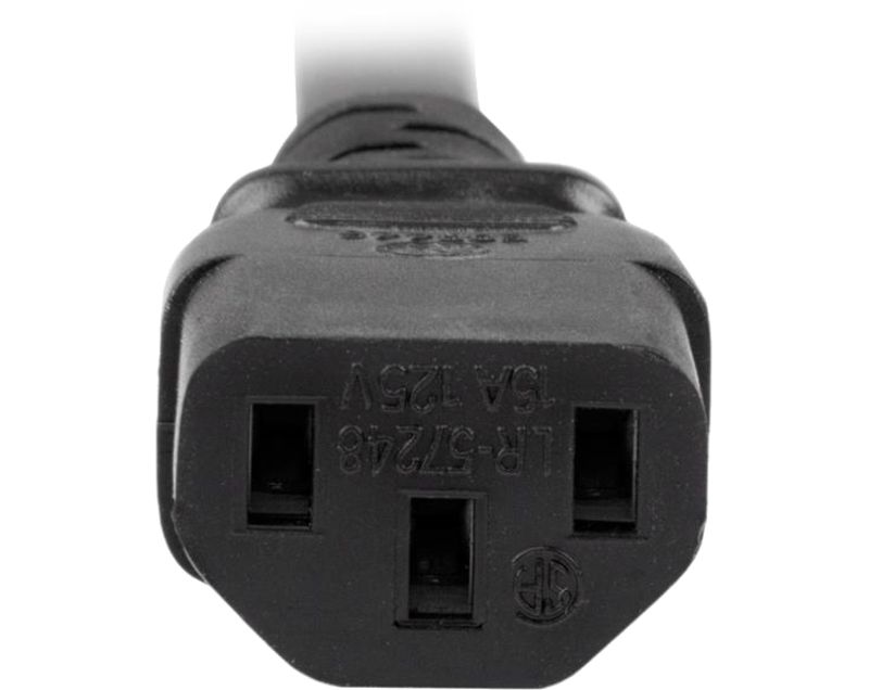 D'Addario Planet Waves IEC to NEMA Plug Power Cable, 10FT 10 ft. Red/Black