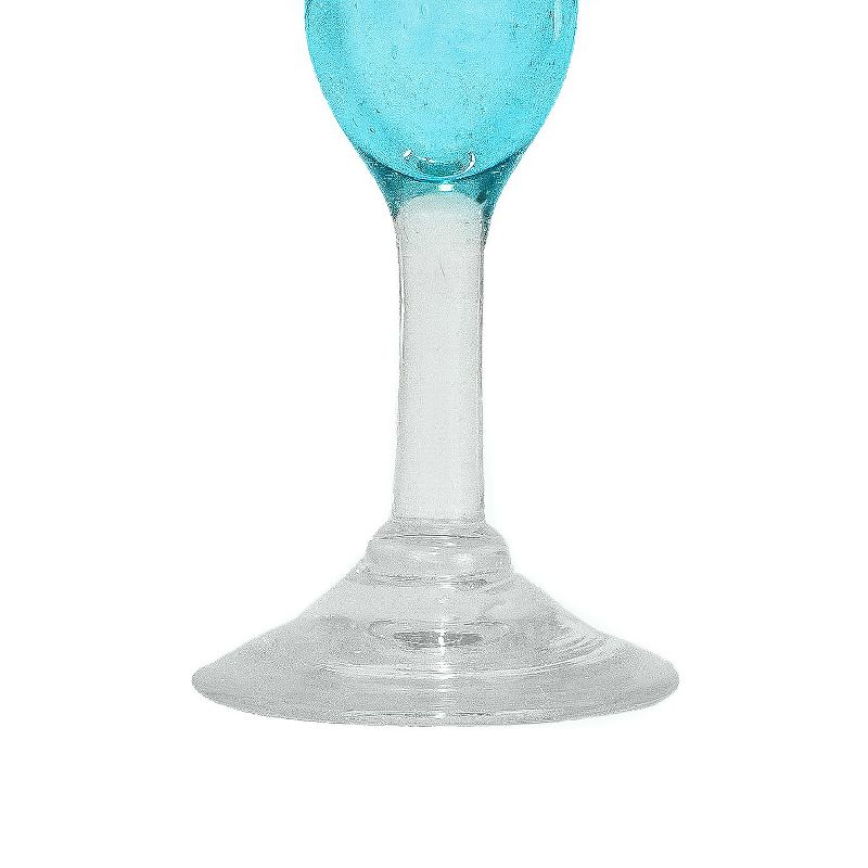 Amici Home Acapulco Authentic Mexican Handmade Margarita Glasses, 15oz, Set of 4