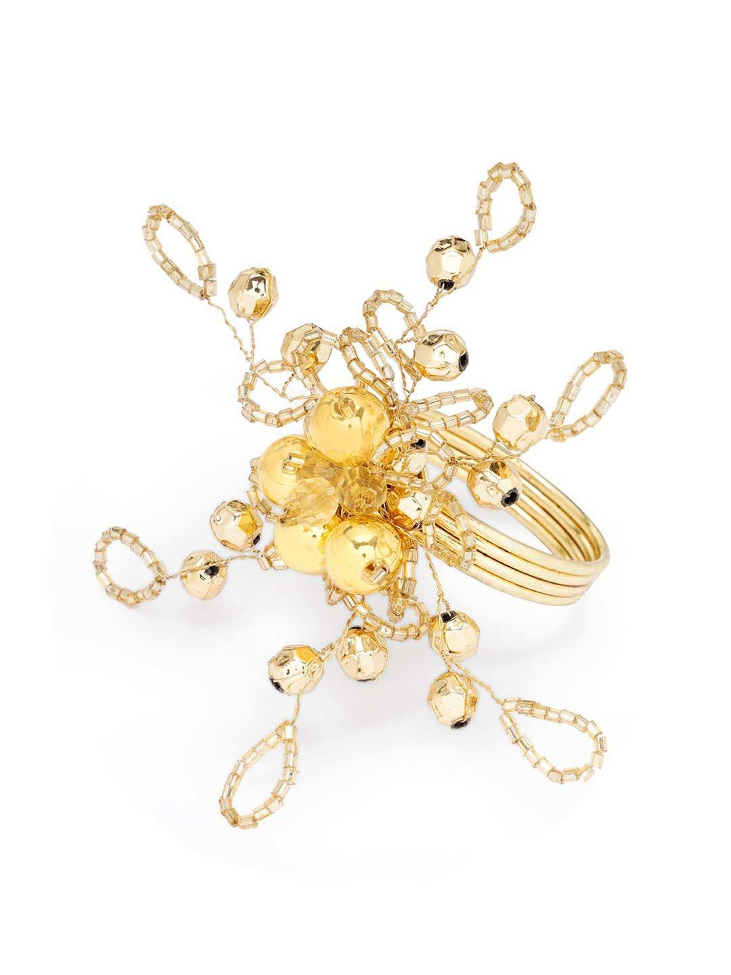 ExclusiveLane The Dancing Peacock Brown Sheesham Wood Napkin Holder - Set of 1