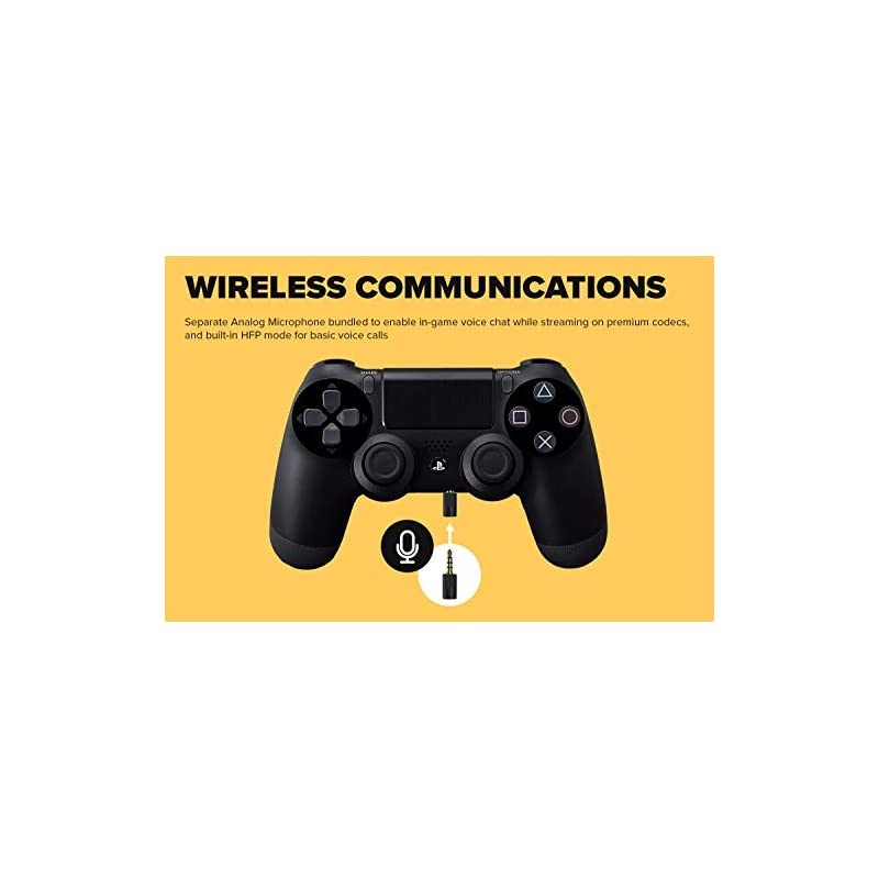 BT W3 Bluetooth 5 0 USB C Audio Transmitter aptX LL and aptX HD 3 5 mm Analog Mic for Voice Chat Support Codec Indicator and Selection Plug and Play for PS4 Nintendo Switch PC and Mac