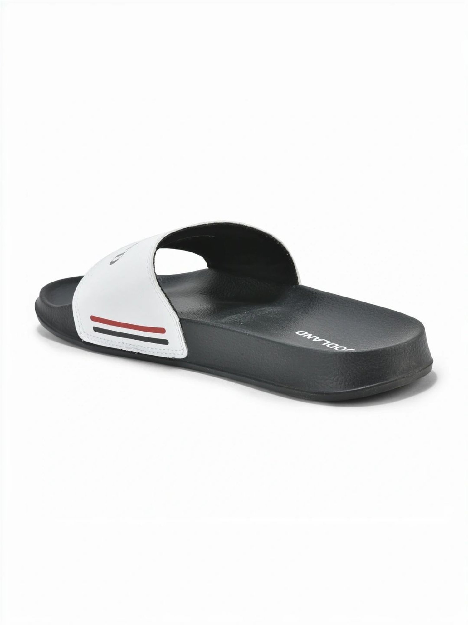 Woodland Men's White Slides