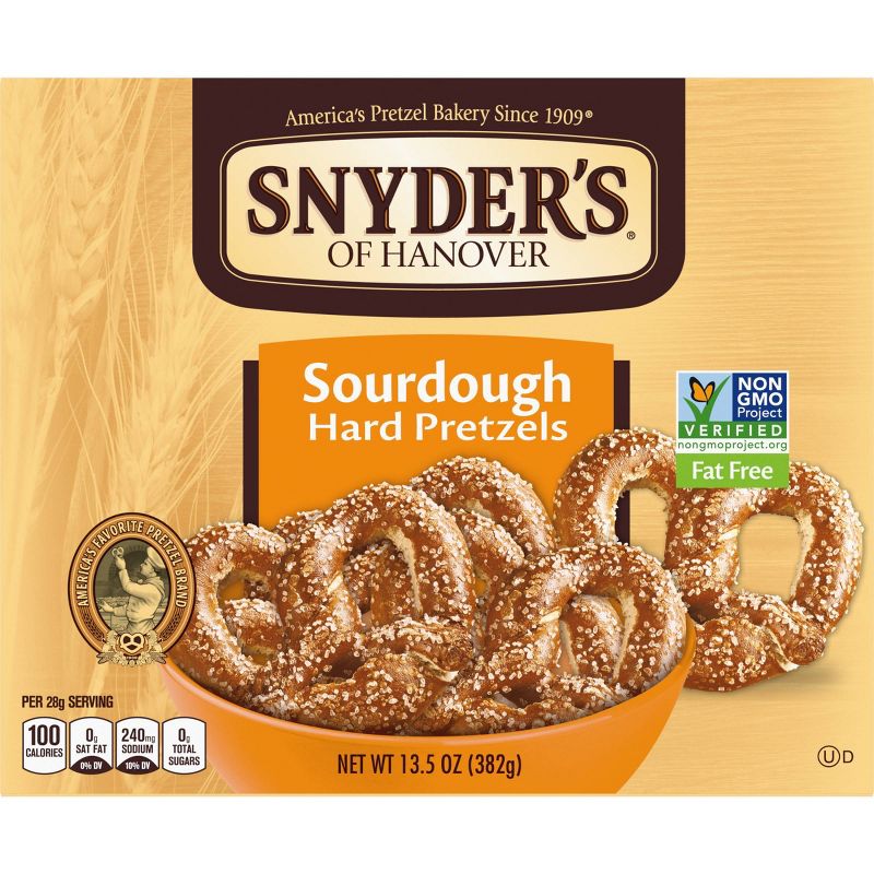 Snyder's of Hanover Hard Pretzels Sourdough - 13.5oz