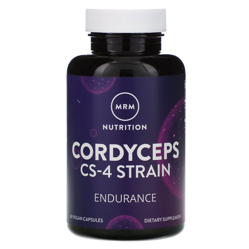 MRM Nutrition, Cordyceps CS-4 Strain, 60 Vegan Capsules, Greens and Superfood Supplements