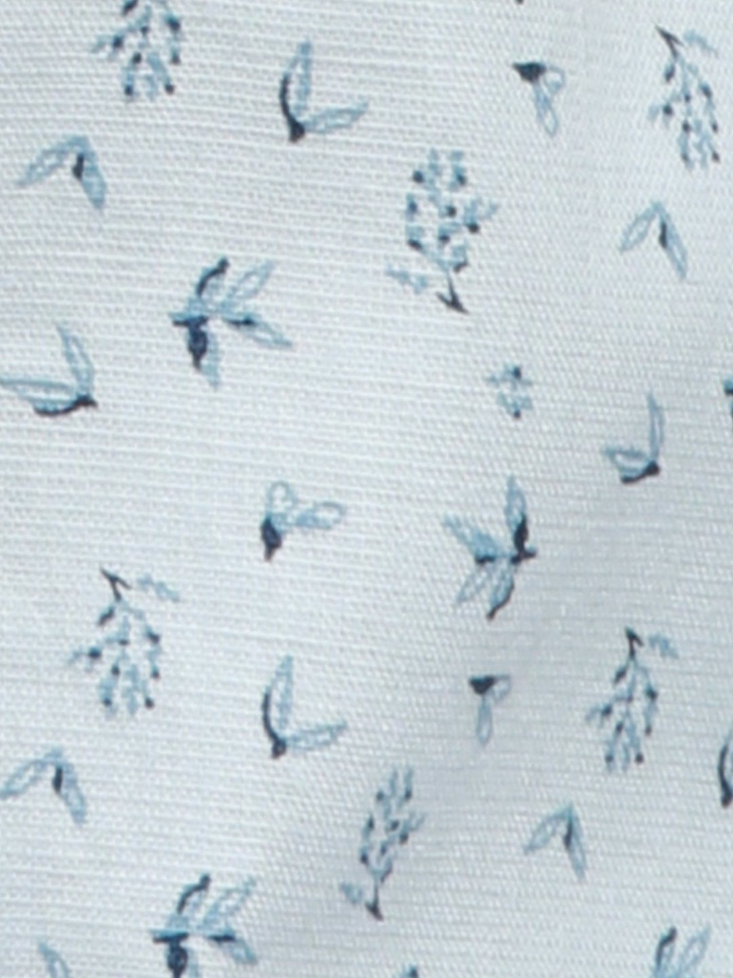 Parx Sky Cotton Slim Fit Printed Shirt