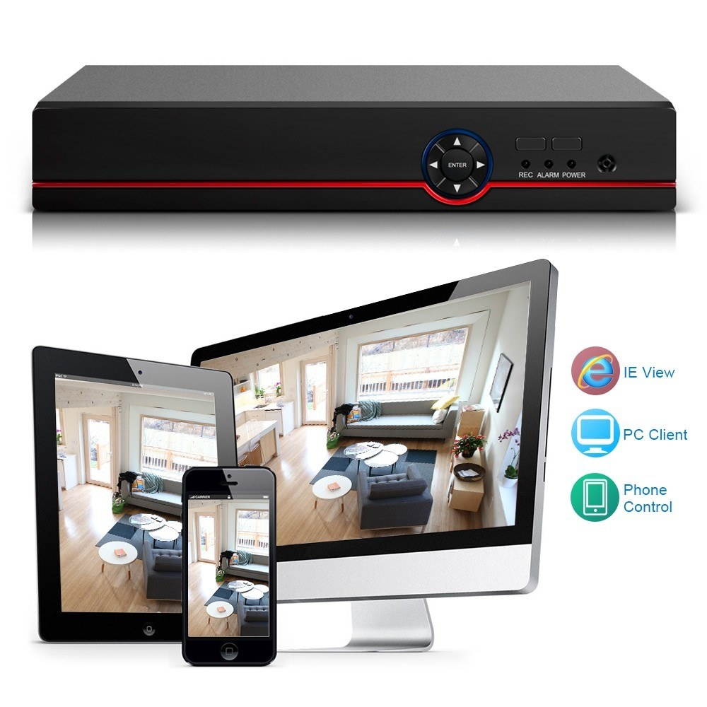 16CH 1080P Full High Definition Hybrid AHD/ONVIF IP/Analog/TVI/CVI/ DVR CCTV Digital Video Recorder DVR P2P