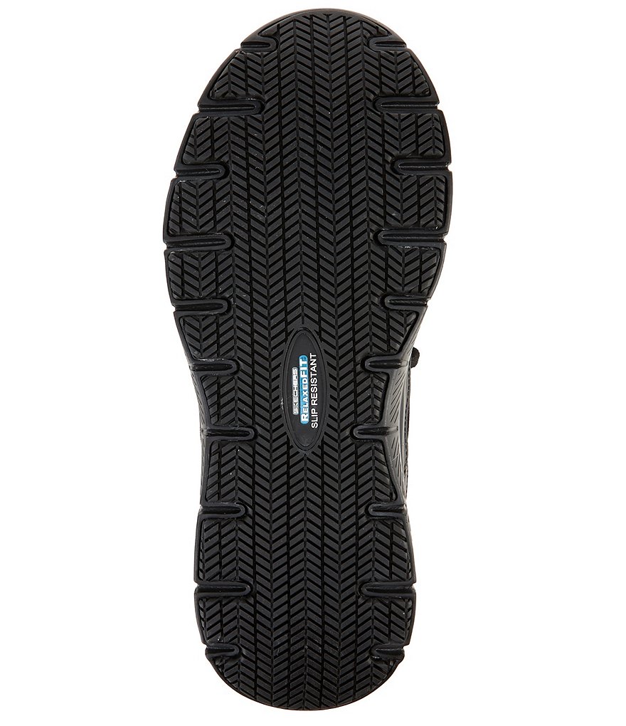 Skechers Men's Work Relaxed Fit Flex Advantage Slip Resistant Sneakers