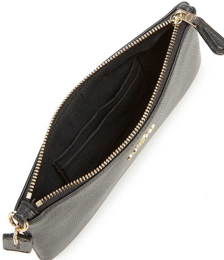 HOBO Link Leather Zip Wristlet