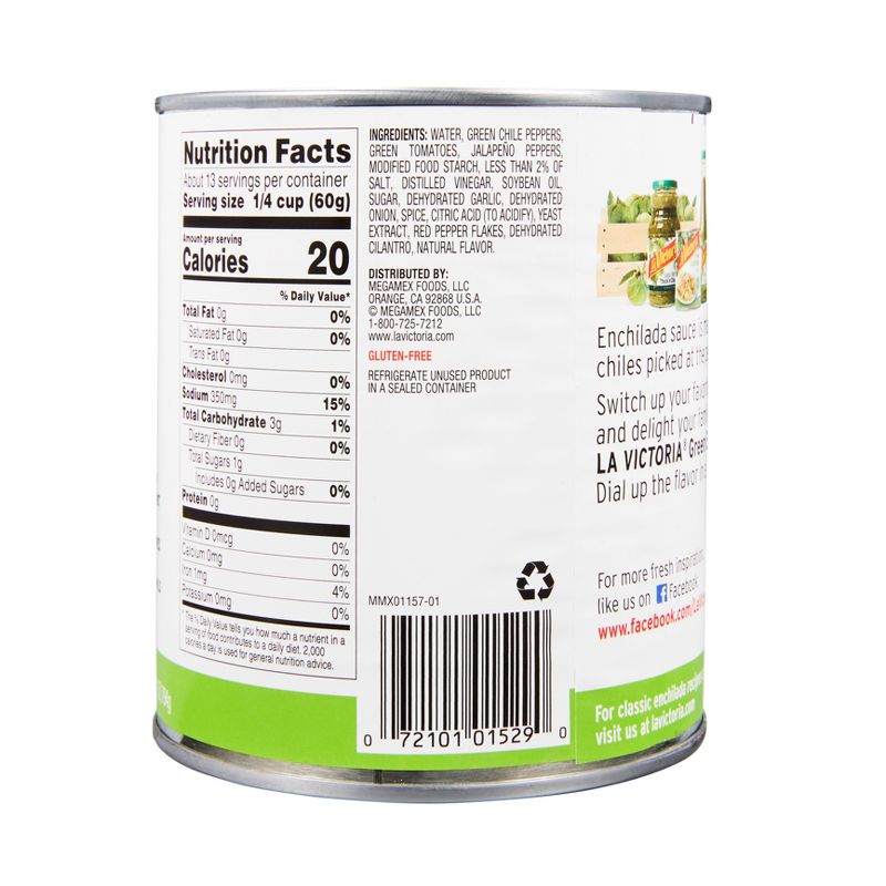 La Victoria Enchilada Sauce Mild Poco Picante 28oz