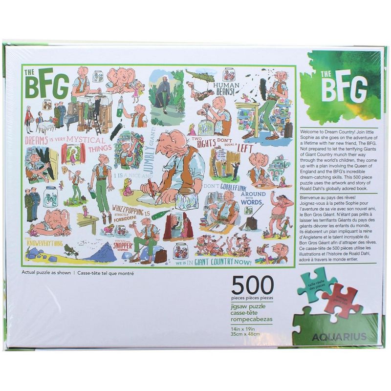 NMR Distribution Dahl The BFG 500 Piece Jigsaw Puzzle