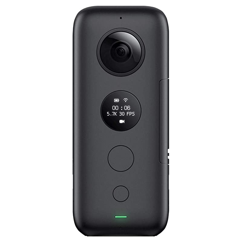 ONE X Action Camera 360 Degree 5.7K 18MP Stabilization Real Time WiFi Transfer Sports Video Construction Documentation