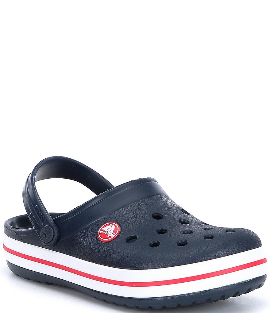 Crocs Kids' Crocband Stripe Clogs (Infant)