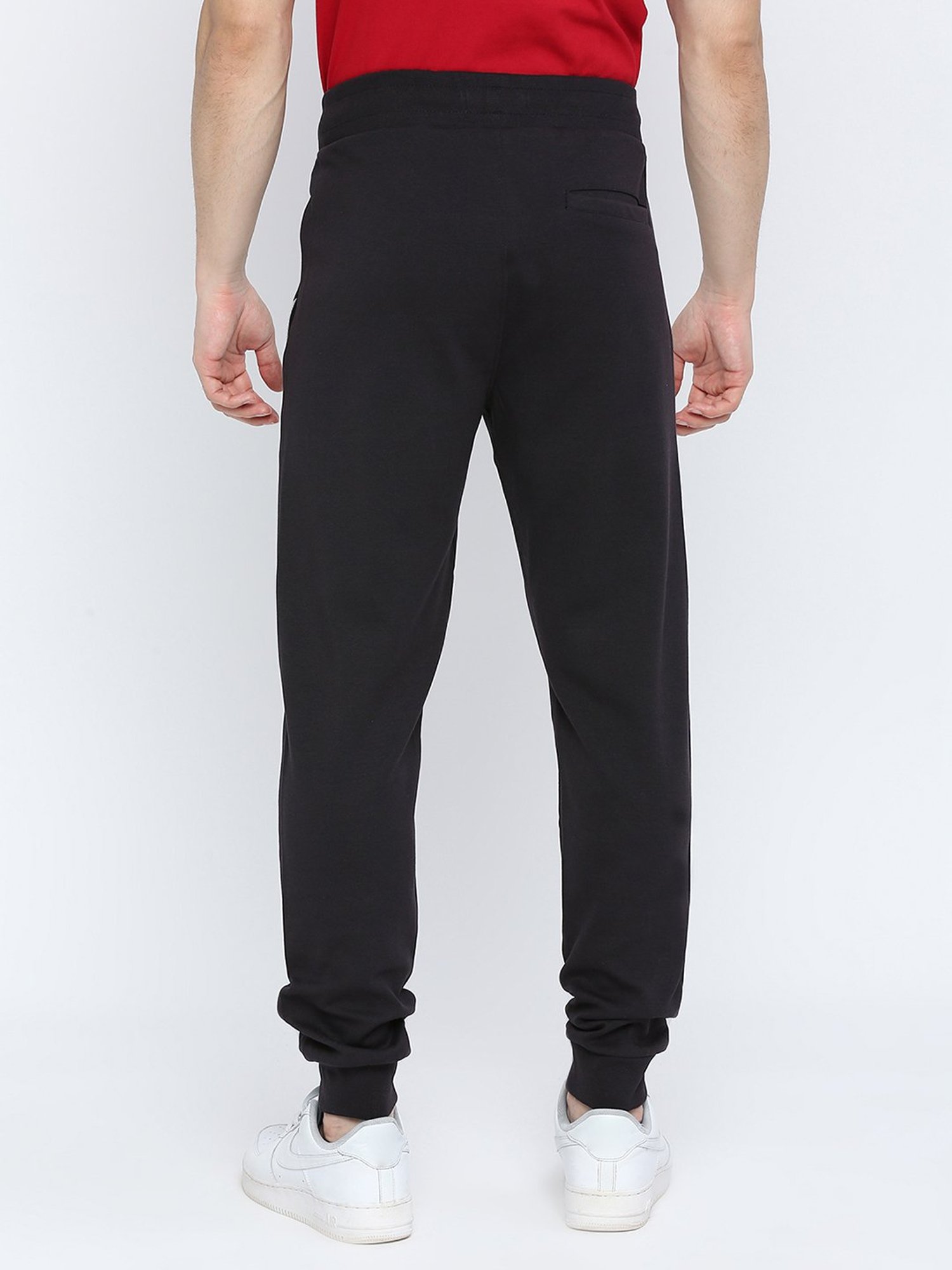 UnderJeans by Spykar Navy Regular Fit Joggers