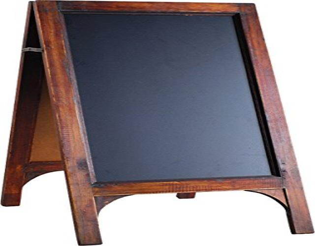 A&B Home Market Find Blackboard Stand, 19.7 X 15.8 X 25.2-Inch