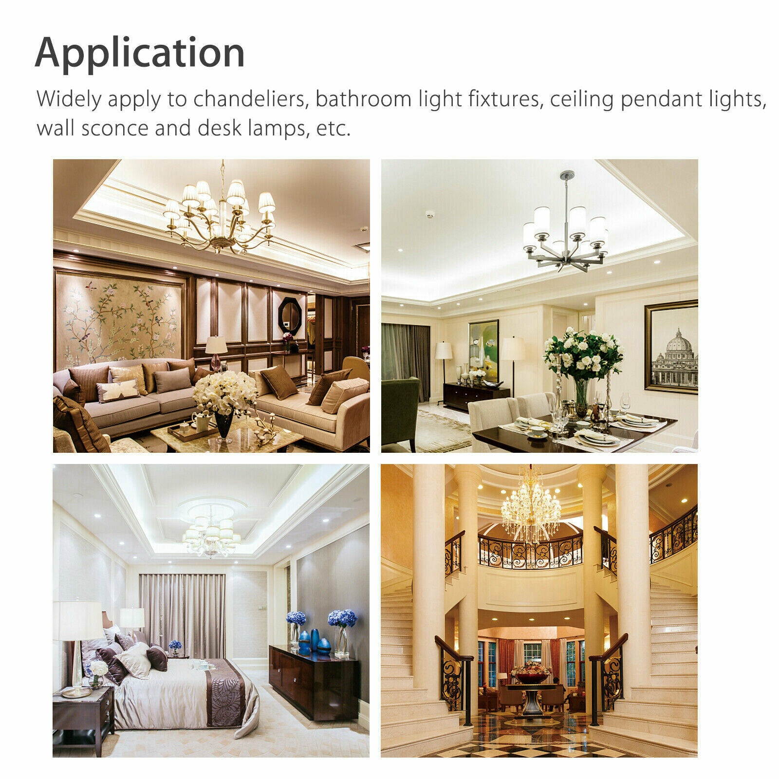 10pcs E12 Candelabra LED bulb C7 9W 110V 102Led 2835SMD Lamp Ceiling Fans Light