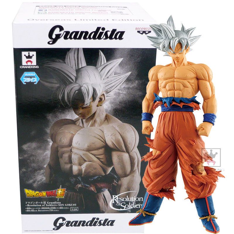 Banpresto Dragon Ball Super Grandista Ultra Instinct Son Goku 11" Figure Statue