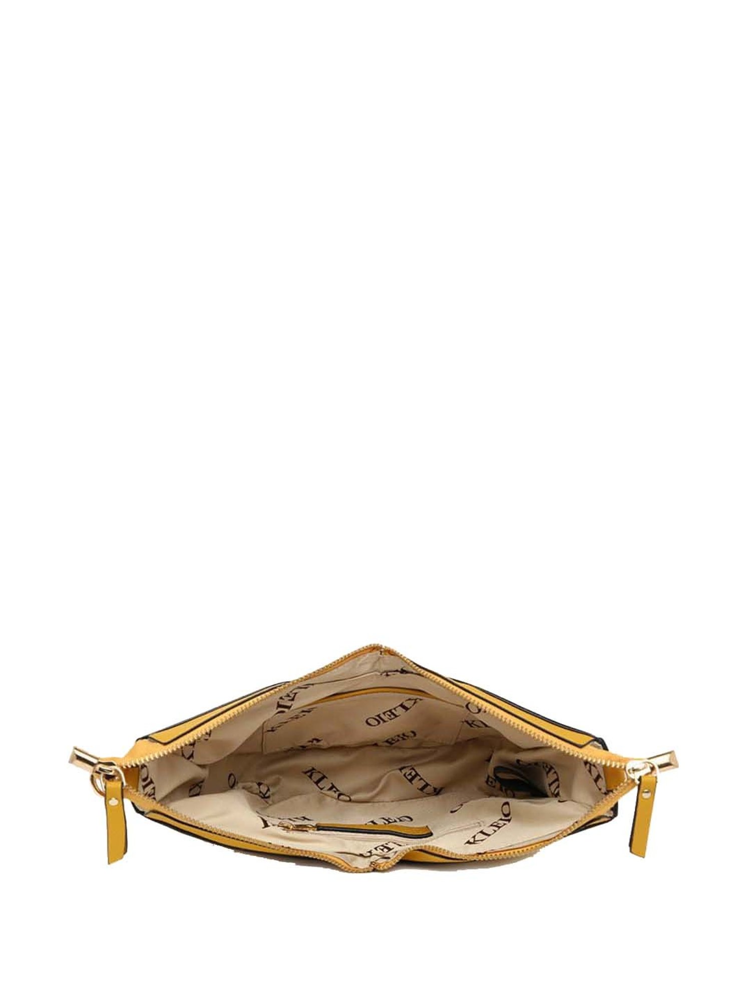 KLEIO Mustard Solid Small Sling Handbag