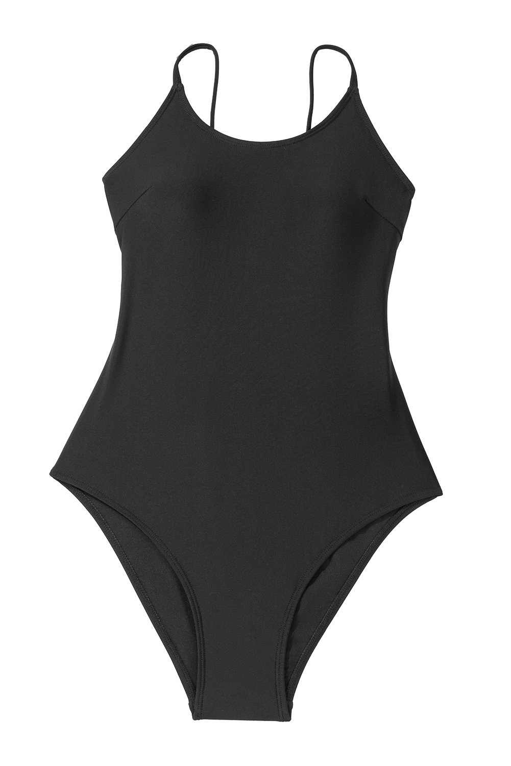 Black Plant Print Zip Front Half Sleeve One Piece Swimsuit