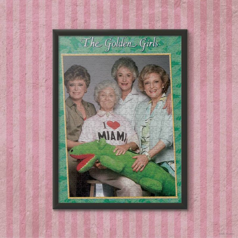 USAopoly Golden Girls: I Heart Miami Jigsaw Puzzle - 1000pc