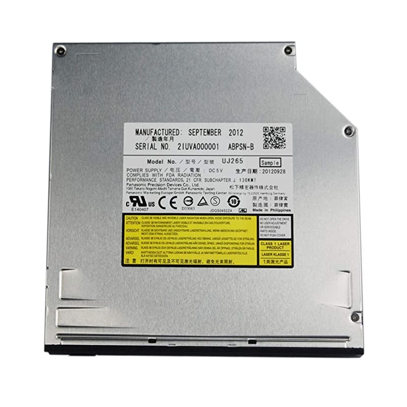 Internal UJ265A UJ265 Sata Slot in 6X Bluray Burner DVD Player Bluray Player BD Burner use for iMac and Old MacBook pro Support 100Gb 127mm SATA